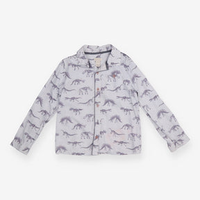 Shirt with dino skeletons