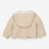 Cardigan Knit Fleece Lined Oatmeal