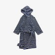 Blue and White Stripe Dressing Gown