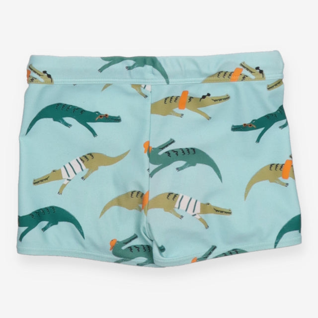 Swim shorts blue crocodile