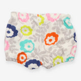Shorts towelling colourful flowers