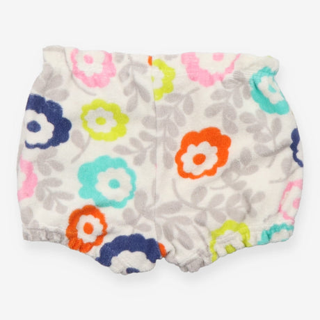 Shorts towelling colourful flowers
