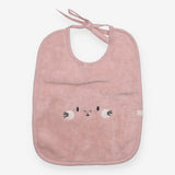 Bib rabbit pink
