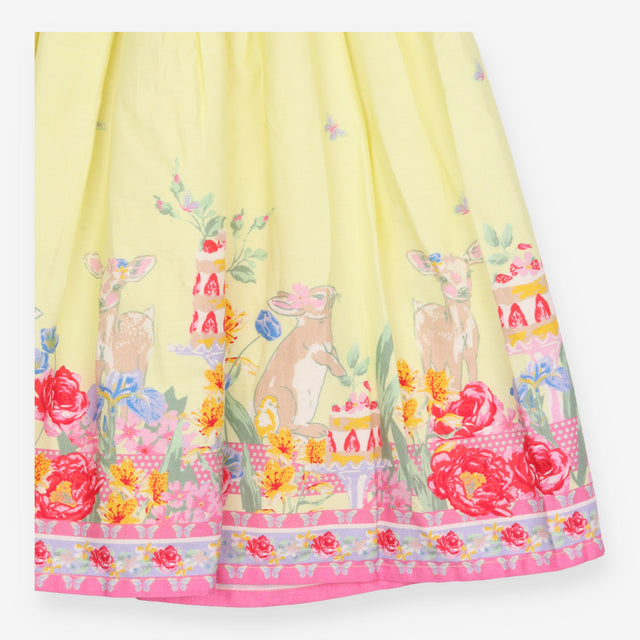 Yellow Tea Party Dress