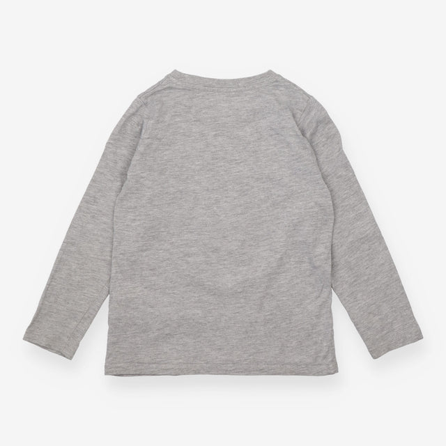 Tee LS grey wolf