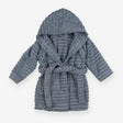 Towelling Dressing Gown Grey