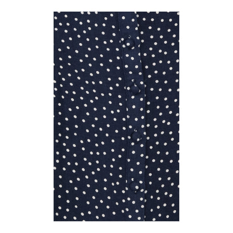 Strappy Midi Dress Navy Polka Dot