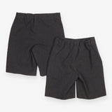 Uniform Grey School Shorts Pull On 2 Pack