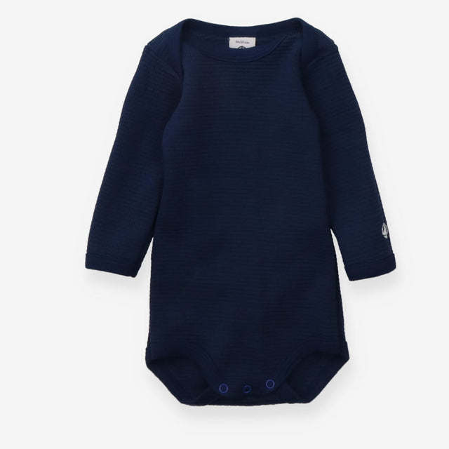 Bodysuit long sleeve navy