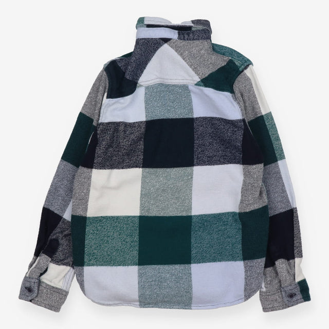 Shirt blue and green check