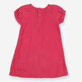 Dress Pink Cord Flowers