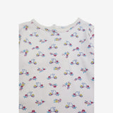 T-shirt LS White with Hedgehogs