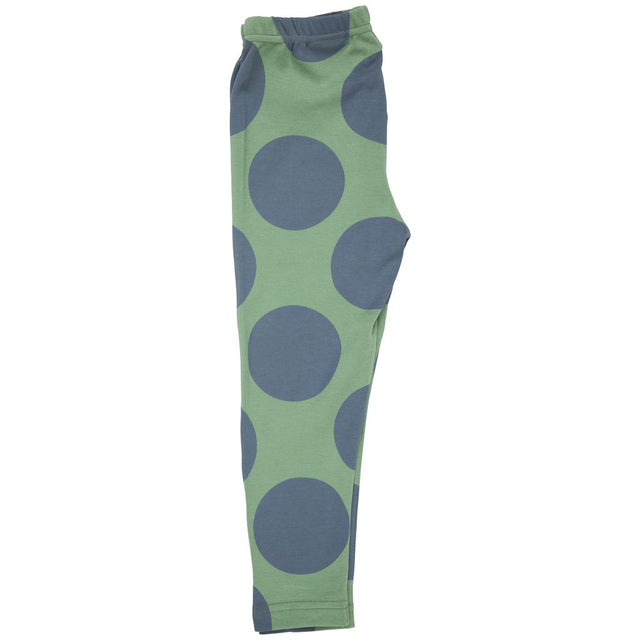 Leggings giant spot - blue/green