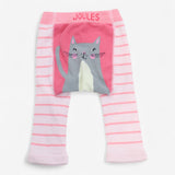 Pink Knit Cat Leggings