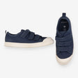 Trainers Navy Canvas Velcro Straps