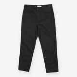 Black Coated Leather Look Trousers Jeans