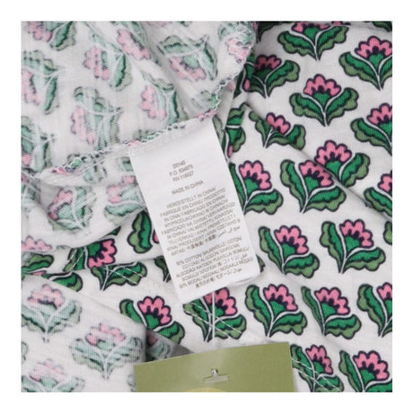 Midi Dress Green Floral print - Vneck wrap style