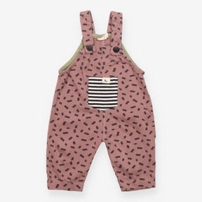Dungarees Purple Splashes