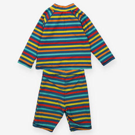 Rash Vest Set rainbow striped