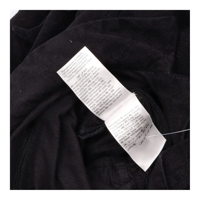 Black Corduroy Maternity Boiler Suit