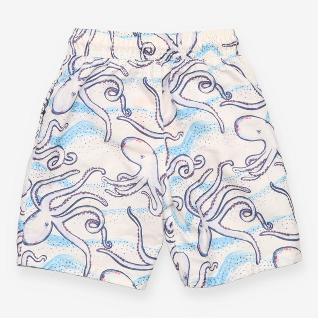 White Octopus Swim Shorts