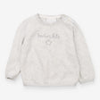 Grey knit sweater with twinkle star