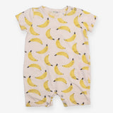 Romper white banana
