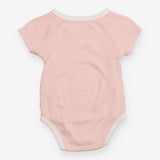 Bodysuit Wrap Over Pink Stripe