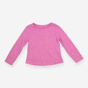 Pink Long Sleeve with Flowers