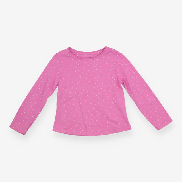 Pink Long Sleeve with Flowers