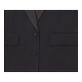 Tailored Blazer Single Breasted Black