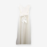Bridesmaid Dress White Lace Floral