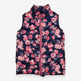 Gilet navy floral
