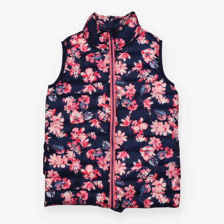 Gilet navy floral