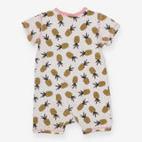 Cream Pineapple Romper