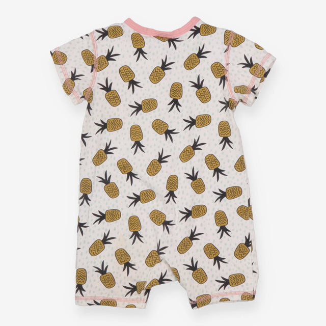 Cream Pineapple Romper