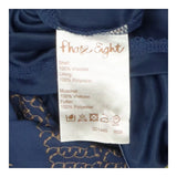 Navy Boatneck Midi Jersey Dress – Gold Sequin Stri