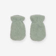 Mittens green fleece