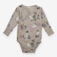 Bodysuit Long Sleeve Greige Moomin