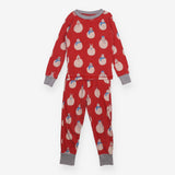 Pyjamas red snowman 