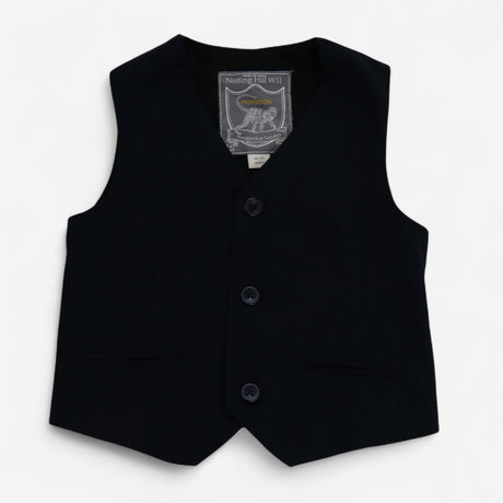 Waist Coat & Trouser Navy 2pcs