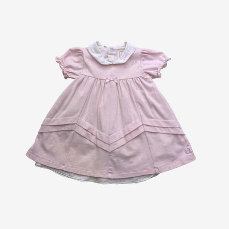 Pink Chevron Dress