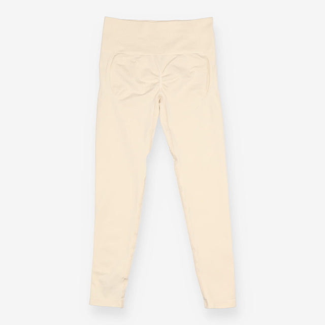 Effortless Seamless Leggings Cream High Waist