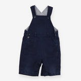 Dungarees Navy Blue Stripe Lining