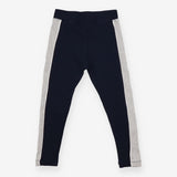 Reiss Leggings Ribbed Navy & Grey