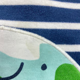 Blue Stripe Happy Earth Tee