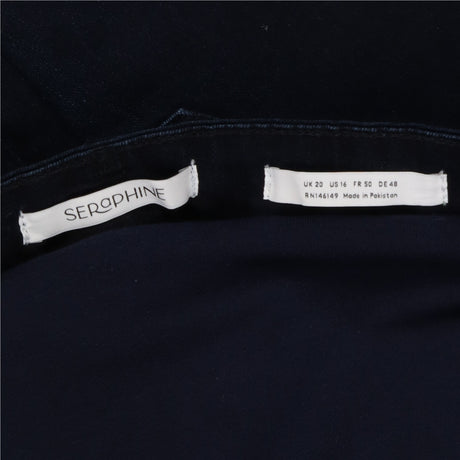 Dark Wash Straight Leg Over Bump Maternity Jeans