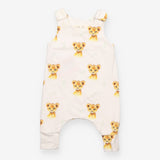 Romper White Cub Appliques