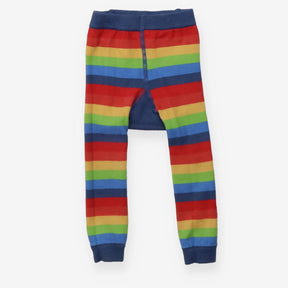 Leggings knit rainbow cow
