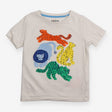 T-shirt white safari